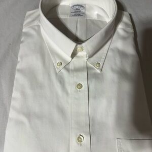 Brooks Brothers Classic White Button-Down Shirt